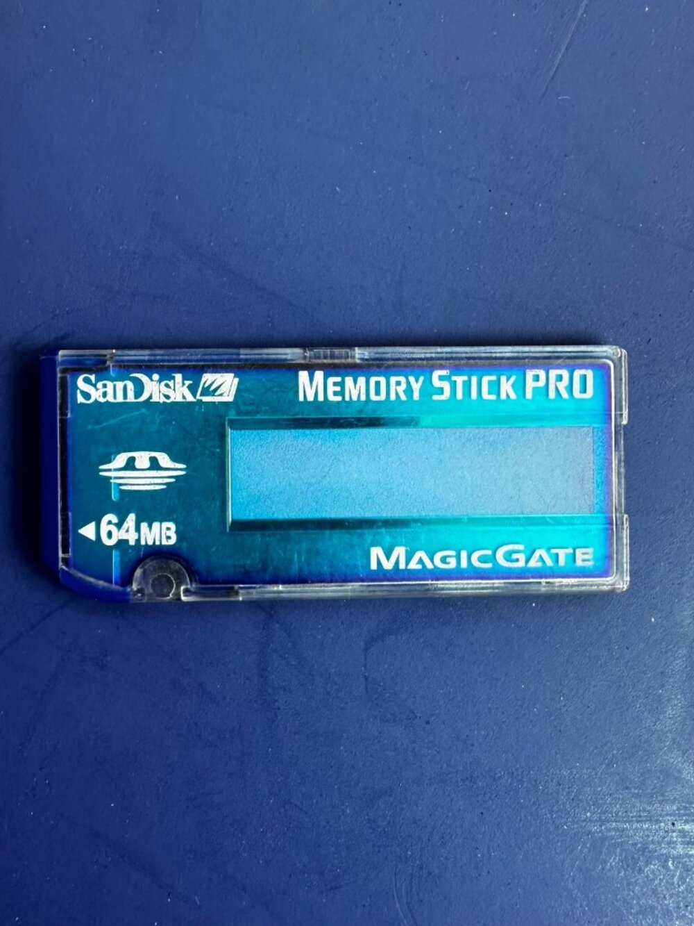 SanDisk Memory Stick PRO 64MB MagicGate SDMSV-64 Full Size